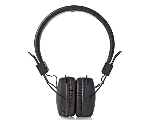 Draadloze On-Ear Koptelefoon met microfoon zwart