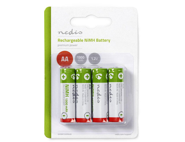 GP 1300mAh High performance rechargeble AA batt