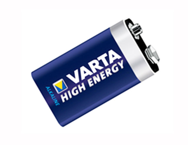 Varta 4922  9V H48.5xL26.5mm, LR22, E