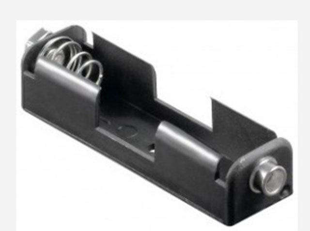 Batterijhouder 1x Penlight (AA) drukknopaansluiting