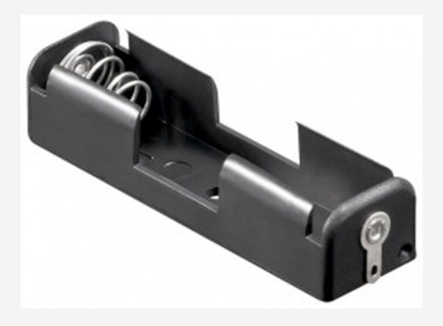 Batterijhouder 1x Penlight (AA) soldeeraansluiting