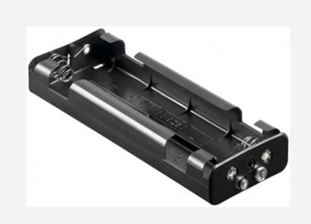 Batterijhouder 6x Babycel (C) drukknopaansluiting (3x2)