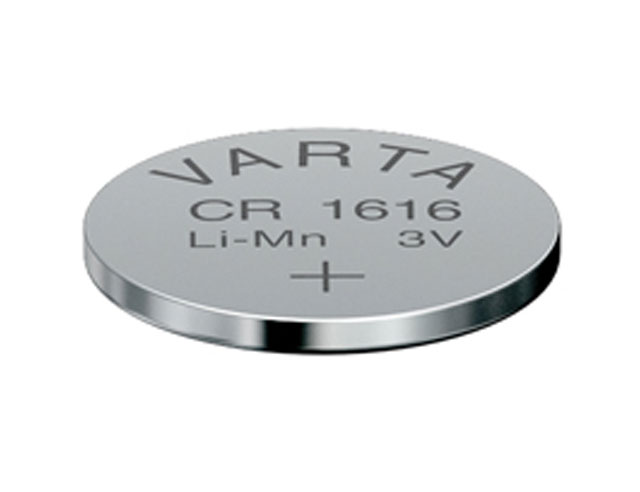 CR1616, Ø16.0x1.6mm, 3.0V, DL1616, ECR1616, BR1616, CR1616-1W