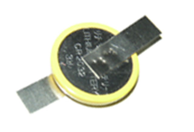 CR2032 Ø20.0x3.2mm 3.0V PCB mounting with horizontal solder lug