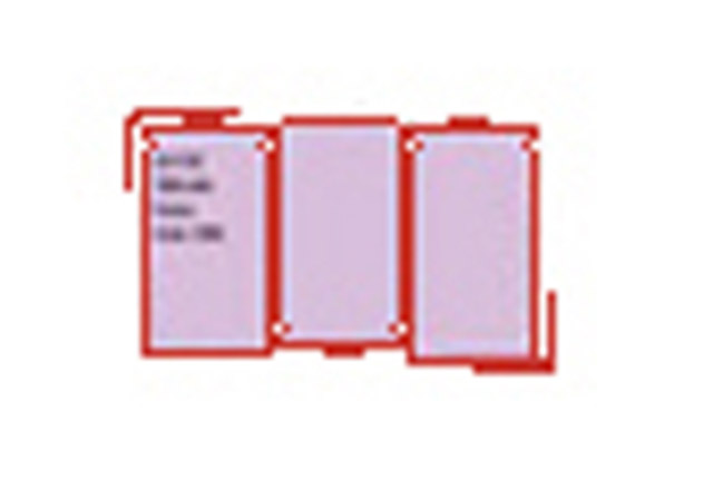 Noodverlichting accu NiCd pack sub C-cell 3 x 1.2V 1.5Ah (3N)