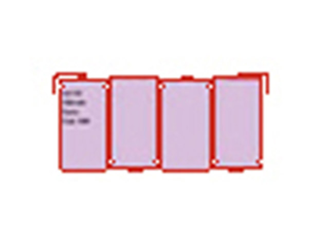 Noodverlichting accu NiCd pack sub C-cell 4 x 1.2V 1.5Ah (4N)