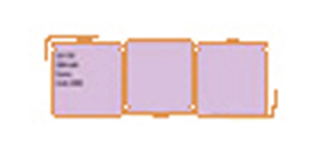 Noodverlichting accu NiCd pack 1/2 D-cell 3 x 1.2V 2.3Ah (3N)