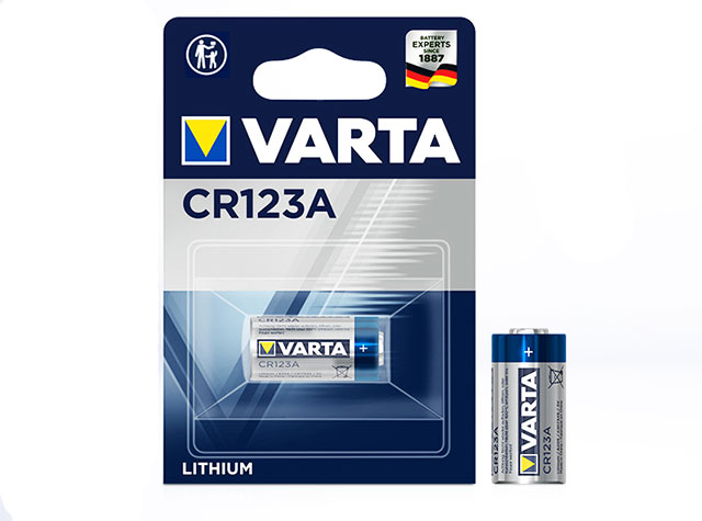 CR123, Varta CR2/3A Lithium 3 Volt
