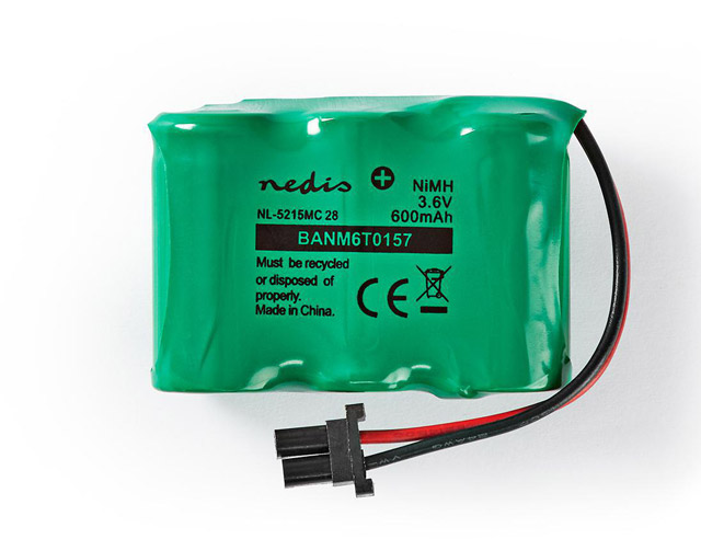 NiMH Battery for cordless home phones 3.6V 300mA