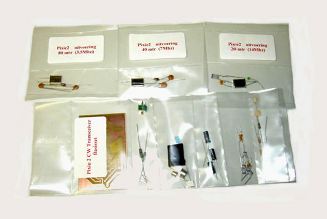 Pixie 2 Bouwset voor de 80mtr (alle onderdelen en printje)