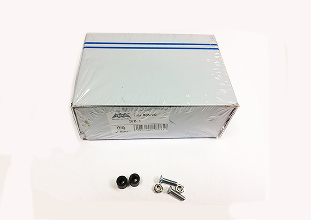 Teko kastje tbv QRM bouwset ( Incl afstandbusjes en schroeven)