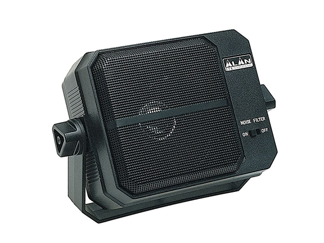 Luidspreker 12W 8 Ohm met ruisfilter,houder kabel met 3,5mm plug