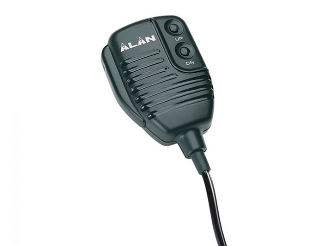 Microfoon voor Alan 48, 248, 220 en 78+ 6pol met up/down