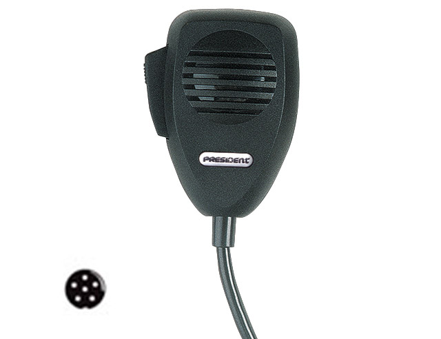 Microfoon voor President 6 polig Oude bakje