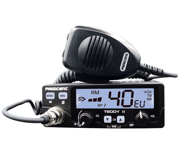 President Teddy-2 CB transceiver 40 Multi Channels FM/AM