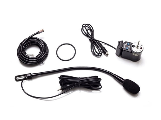 Handsfree set voor Kenwood transceivers met RJ45 mike plug