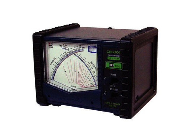 SWR- vermogensmeter 1,8-200 MHz 3kW