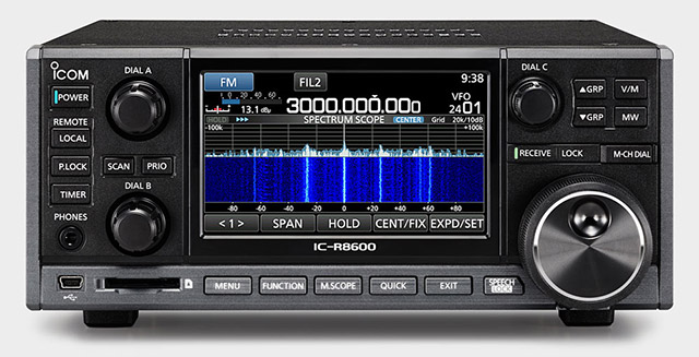Wideband Receiver (Base Station) 10Khz tot 3Ghz