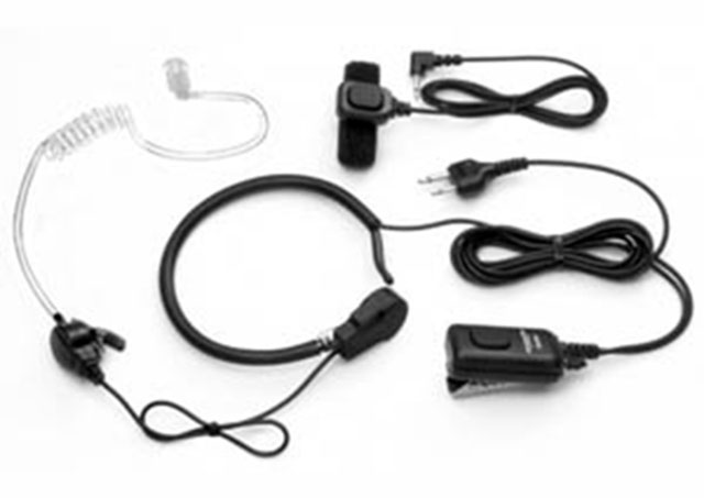 Keelmicrofoon voor PMR portofoon o.a. Kenwood