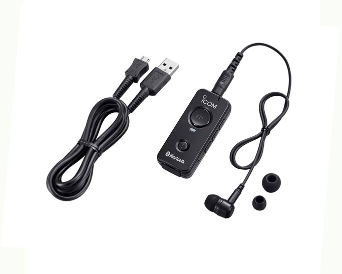 Bluetooth headset for Icom ID5100e, IC-A16E-BT, IC-A25NE