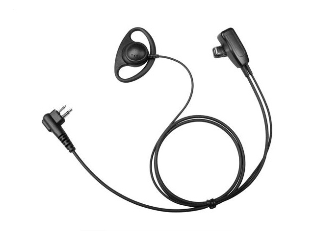 Incotech DCH1040-K1 Clip microfoon met oortelefoontje D-model