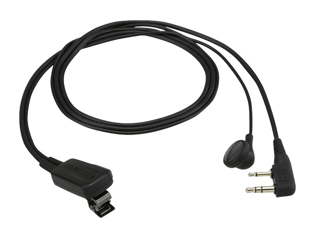 Clip microphone with Earphone and PTT