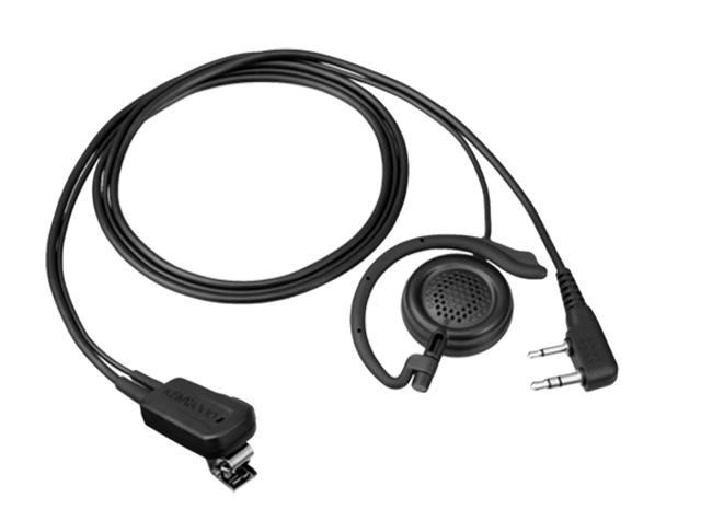 Clip microphone with Earphone and PTT