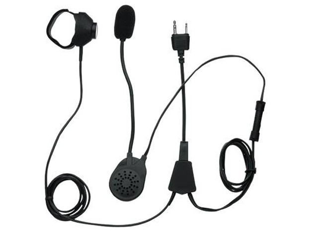 Motorhelm Luidspreker/Microfoon met Hand PTT TK3301-TK3501