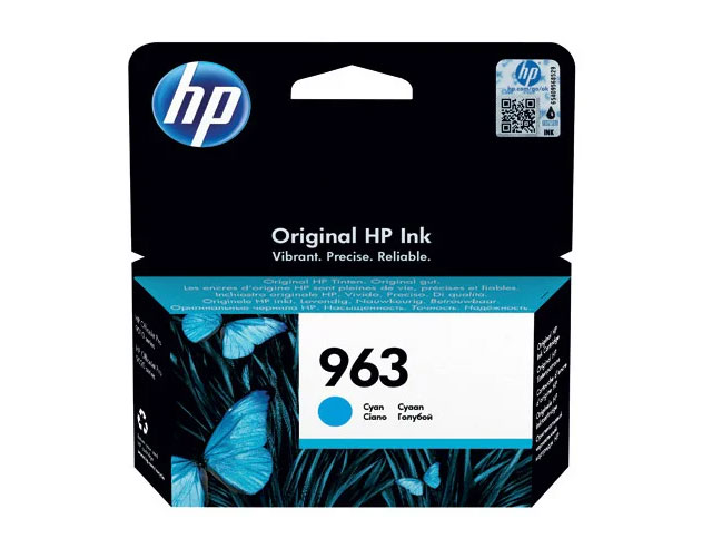 HP 963 (3JA23AE) inktcartridge cyan (origineel)