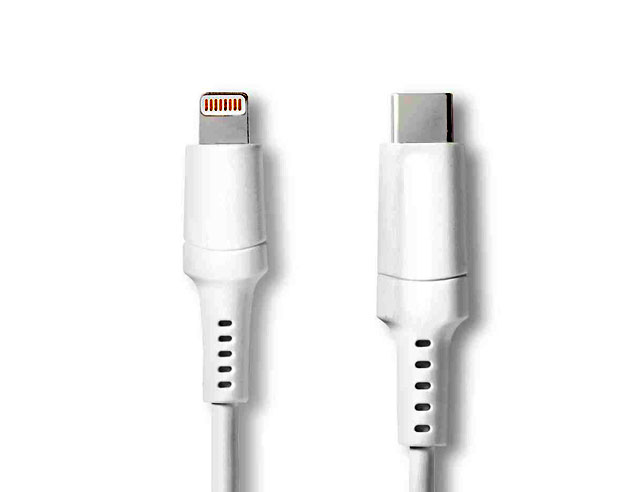 USB-C kabel voor het synchroniseren en opladen van je I-phone