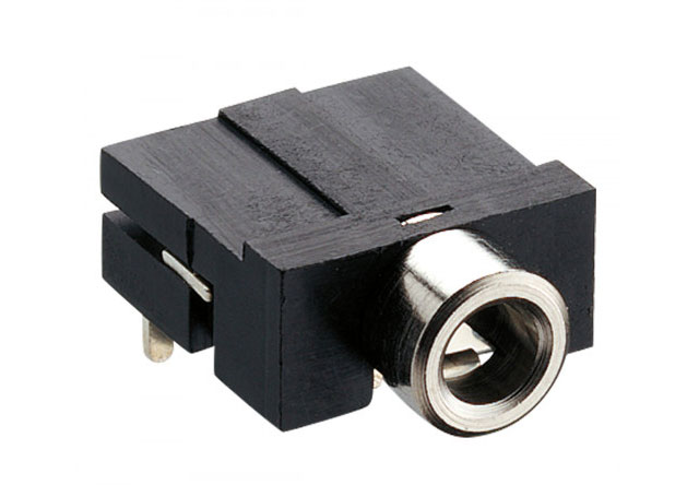 Jack chassisdeel 2,5 mm mono print haaks - Marushin - RoHS