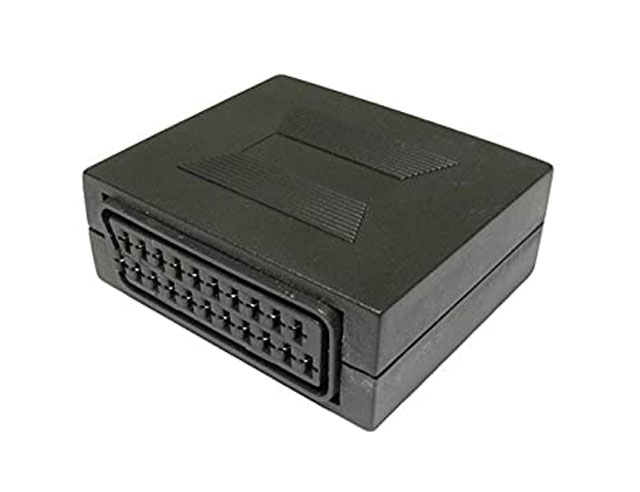 Koppelstuk voor het verlengen van Scart kabels, 2x Female