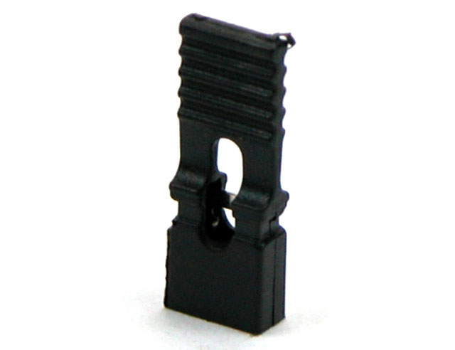 Jumper met gripstrook 2,54mm zwart