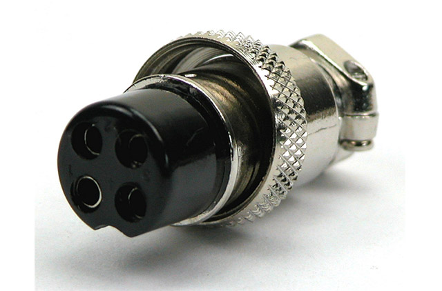 Microfoon plug 5 pens Female