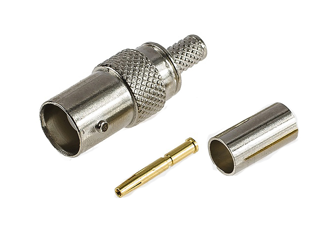BNC Female Crimp type RG59U
