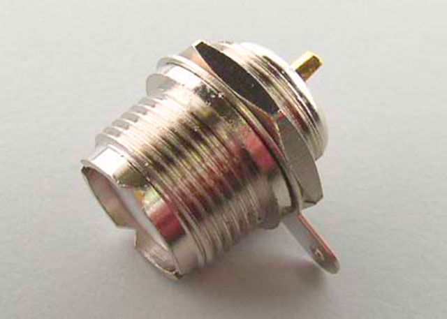 UHF Female Chassis Bulkhead.