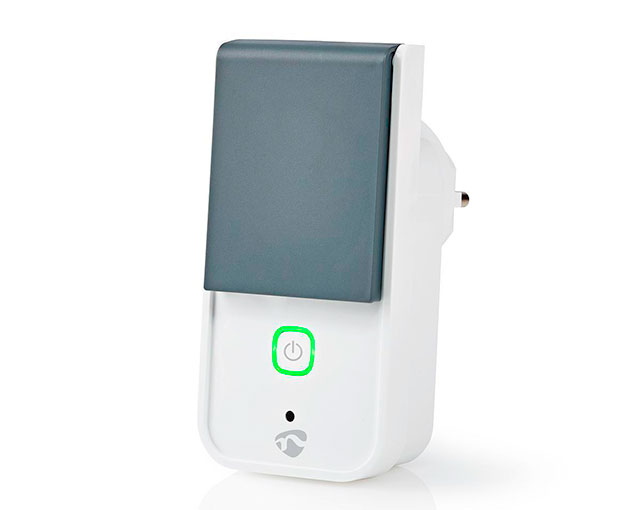 Wi-Fi smart stekkerdoos voor buiten, Spatwaterbestendig IP44,16A