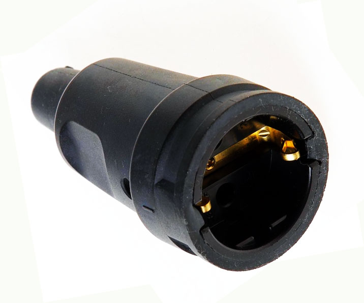 230V Stekker Contra Rubber RA 16A normaal model