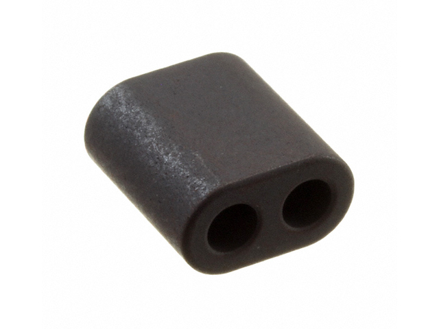 Pig nose ferrite 2 holes 14x14x8mm Hole large Ø3.4mm