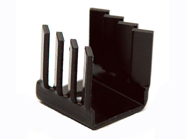 Heatsink 20,5x19x19,5mm - black
