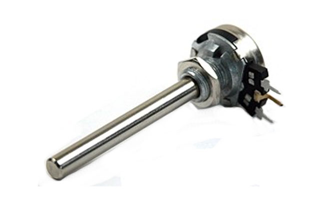 Potentiometer mono-lin ø6mm metal shaft - 1K