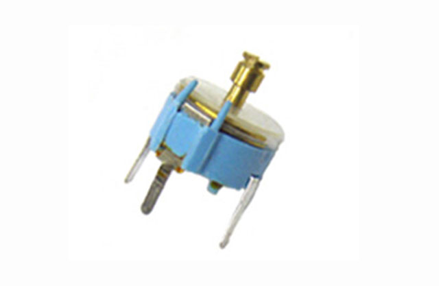 Foil Trimmer 5.5 - 15pF 3pins Grid 10mm blue