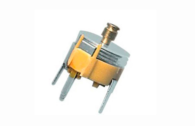 Foil Trimmer 5.5 - 65pF 3pins Grid 10mm yellow