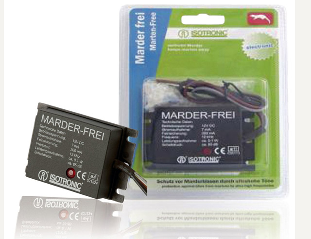 Marterverjager voor inbouw in de auto