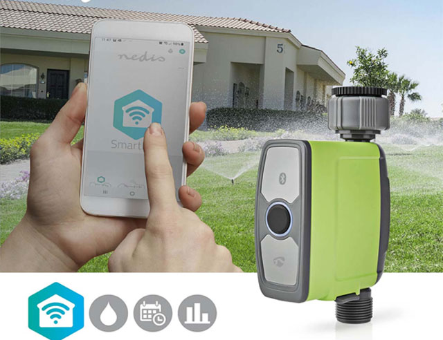 SmartLife Water Control en Besproeiïngssysteem, Blutooth, IP54