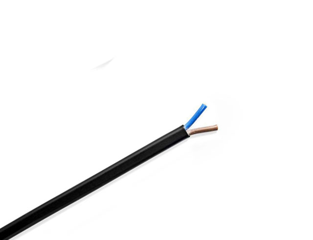 2 Adrige 220V kabel 2 x 0.75mm²  Plat p/mtr