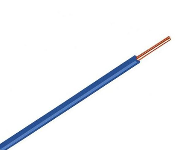 VD Installatie draad 2.5mm² Blauw kema keur p/mtr