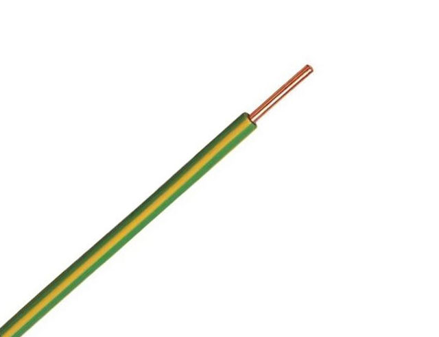 VD Installatie draad 2.5mm² Geel/Groen kema keur p/mtr