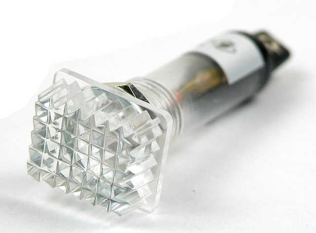 Controle lampje (ø10mm) Neon 220V wit - RoHS