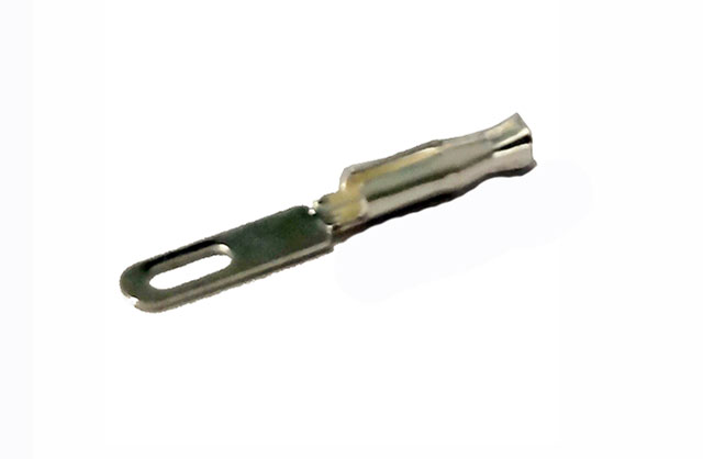 Schuif voor printpen 1,0mm verzilverd